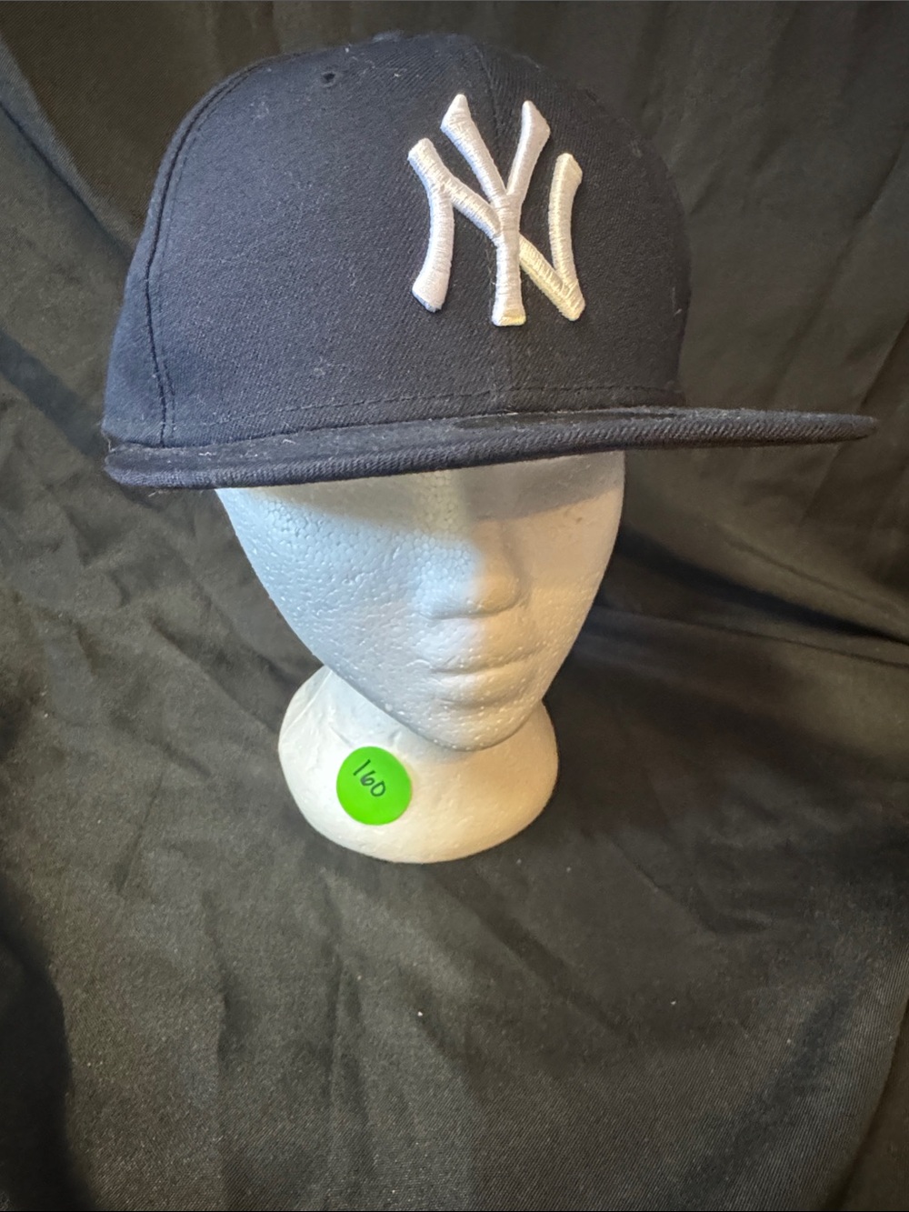 NY Baseball Cap with White Logo
